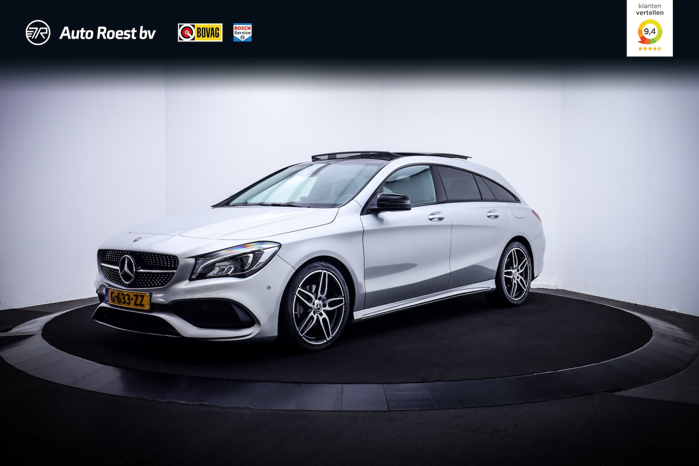 Mercedes-Benz CLA-klasse Shooting Brake - 180 Aut. AMG-Line PANO | STOELVERW. | LED | NIGHT PAKKET | CRUISE | 18" | KEYLESSGO - AutoWereld.nl