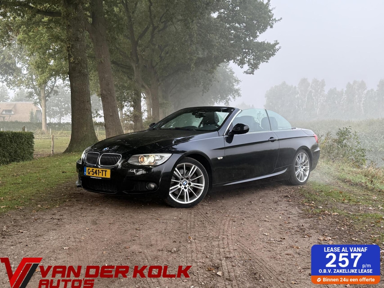 BMW 3-serie Cabrio - 330i High Executive Xenon Leder Navi Cruise Climate - AutoWereld.nl