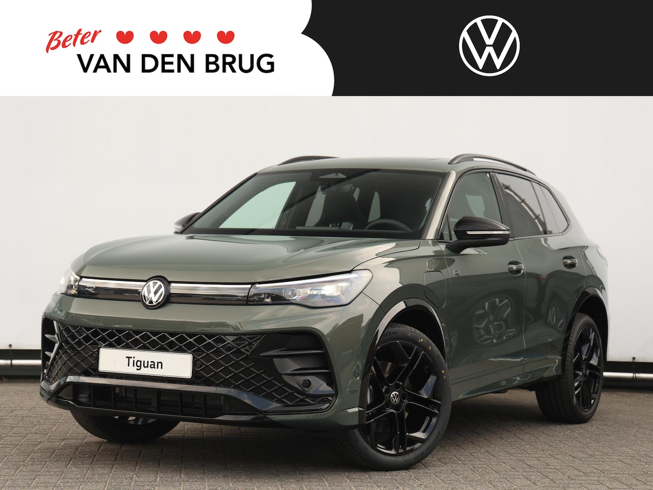 Volkswagen Tiguan - 1.5 eHybrid R-Line Edition Navi | Trekhaak | Black Style | 20"York | - AutoWereld.nl