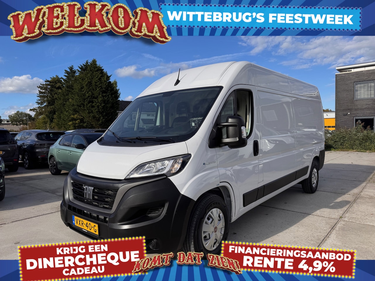 Fiat E-Ducato - 3.5T L3H2 79 kWh 100% Elektrisch! | Camera | Navigatie | Climate Control - AutoWereld.nl