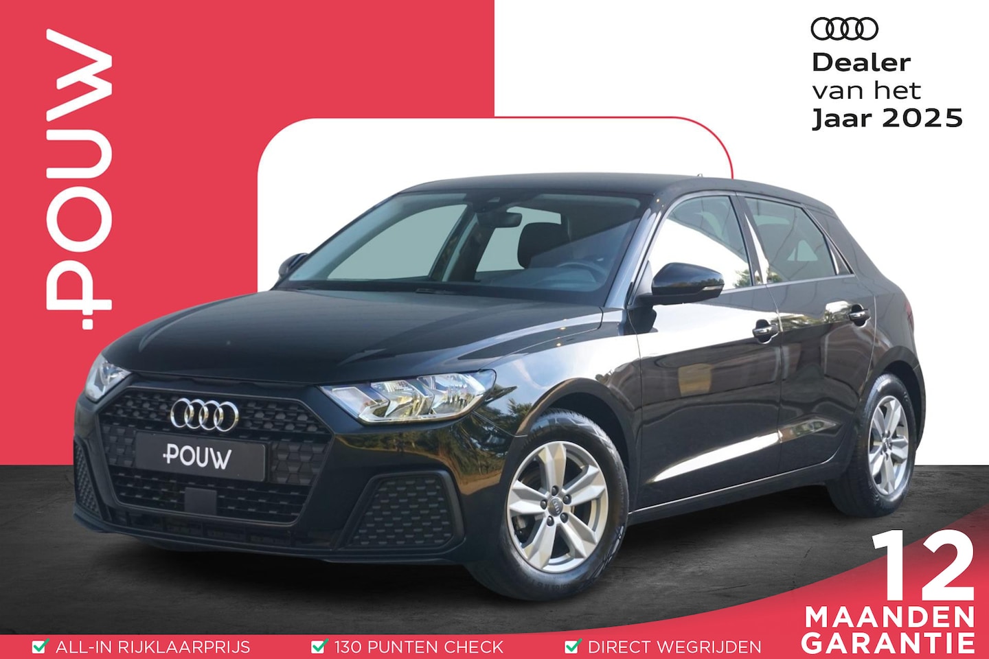 Audi A1 Sportback - 25 TFSI 95pk Pro Line | Smartphone Interface | Cruise Control - AutoWereld.nl