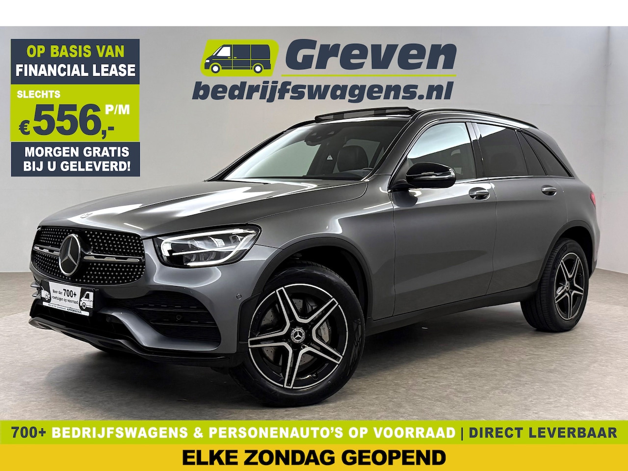 Mercedes-Benz GLC-klasse - 300 de 4Matic 306PK AMG | Pano | Sfeerverl. | Camera | Virtual | Carplay | Trekh. | LED - AutoWereld.nl