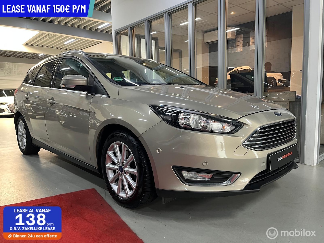 Ford Focus Wagon - 1.0 Titanium Stoelverwarming PDC - AutoWereld.nl