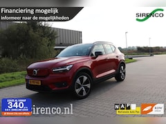 Volvo XC40 - Recharge P8 AWD R-Design schitterende kleur dab+ deels leder stoel + stuur verwarming