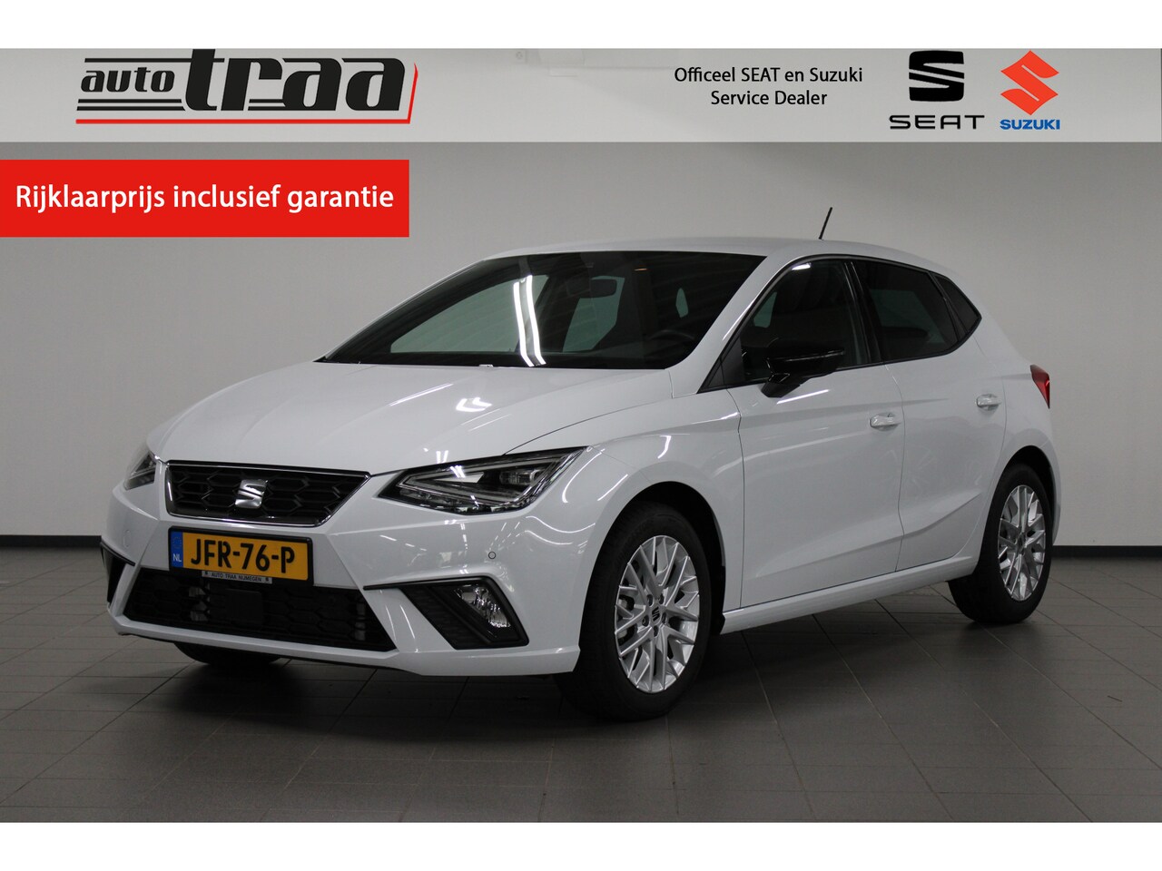 SEAT Ibiza - 1.0 EcoTSI FR 115pk 5 jaar garantie / Full Led / Side Assist / Navigatie / Camera / Keyles - AutoWereld.nl