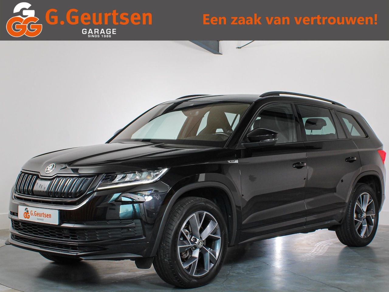 Skoda Kodiaq - 1.5 TSI Sportline Business 7-Persoons, Trekhaak draaibaar, Canton, Camera, ACC, Apple CarP - AutoWereld.nl