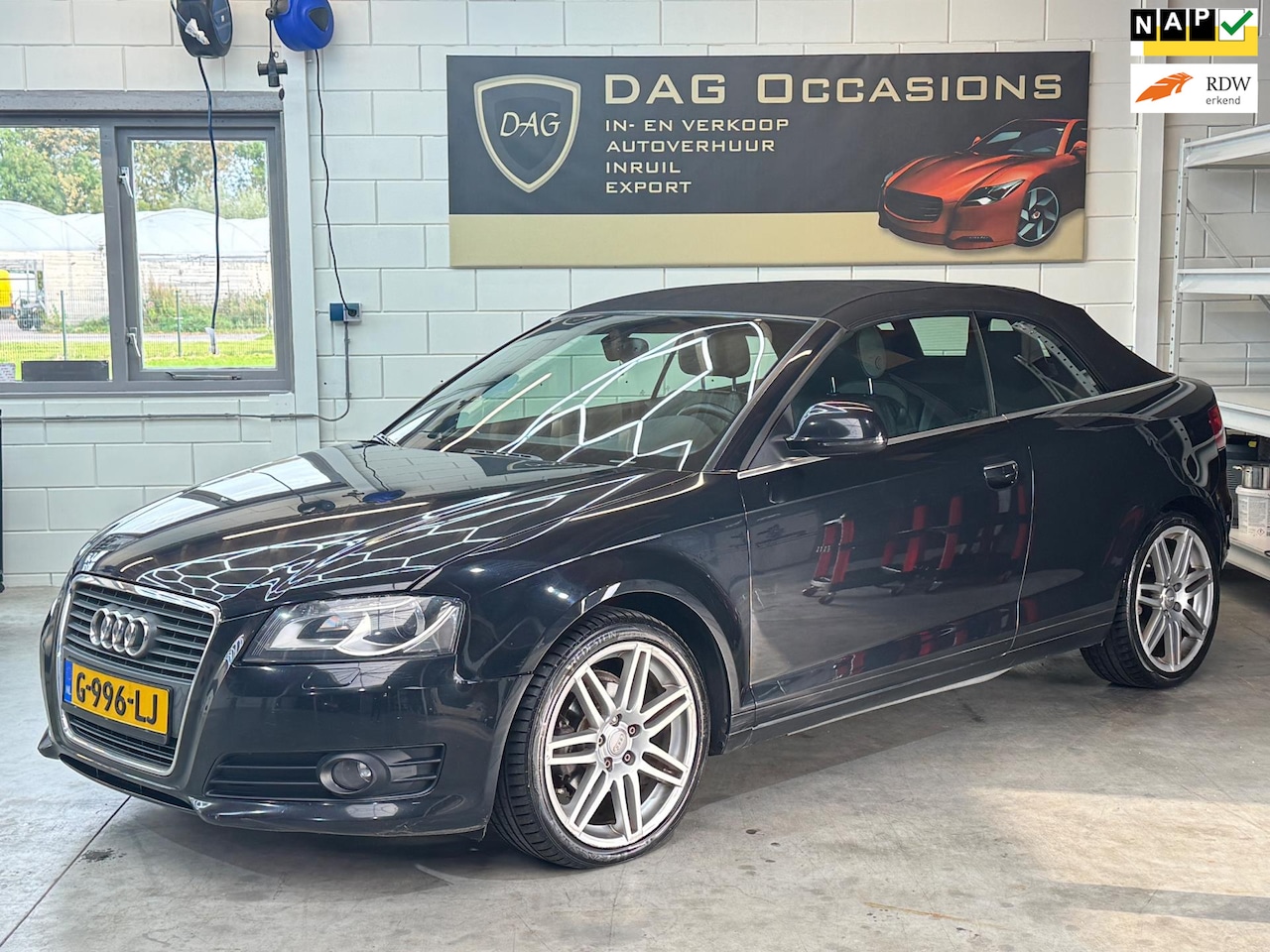 Audi A3 Cabriolet - 1.6 TDI Ambition Pro Line LEER|PDC|STOELVW - AutoWereld.nl