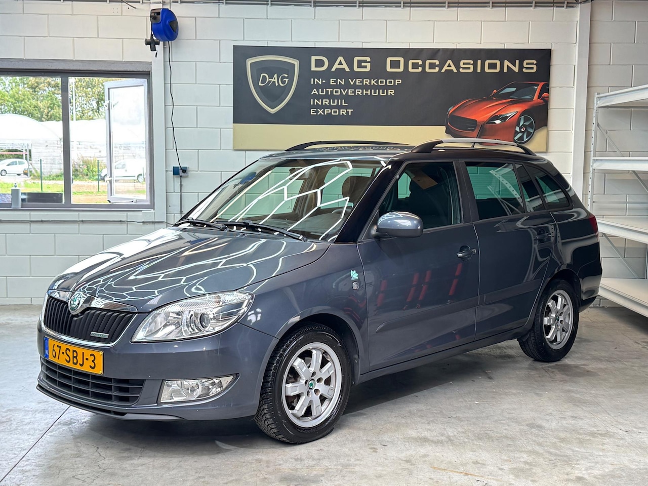 Skoda Fabia Combi - 1.2 TDI Greenline CRUISE|ELEK RAMEN|LM VELGEN - AutoWereld.nl