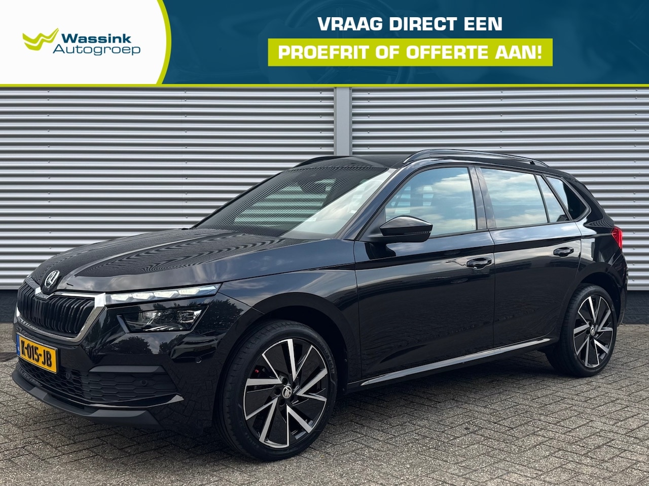 Skoda Kamiq - 1.0 TSI 110pk DSG-7 Sport Business | Panoramadak | Trekhaak | Stoelverwarming | 18 Inch | - AutoWereld.nl