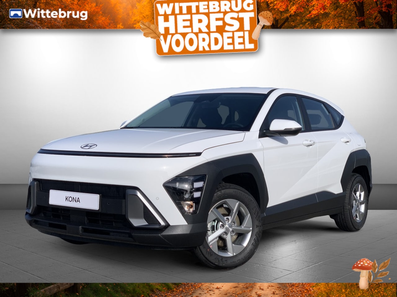 Hyundai Kona - 1.6 GDI HEV Comfort Hybride Automaat met Navigatie, Climate Control en Adaptive Cruise Con - AutoWereld.nl
