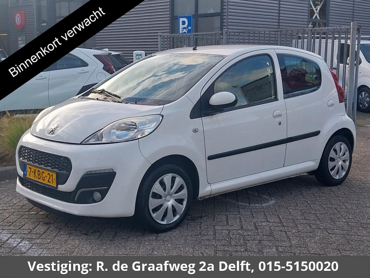 Peugeot 107 - 1.0 Active | Airco | Elektrische ramen | Toerenteller | - AutoWereld.nl
