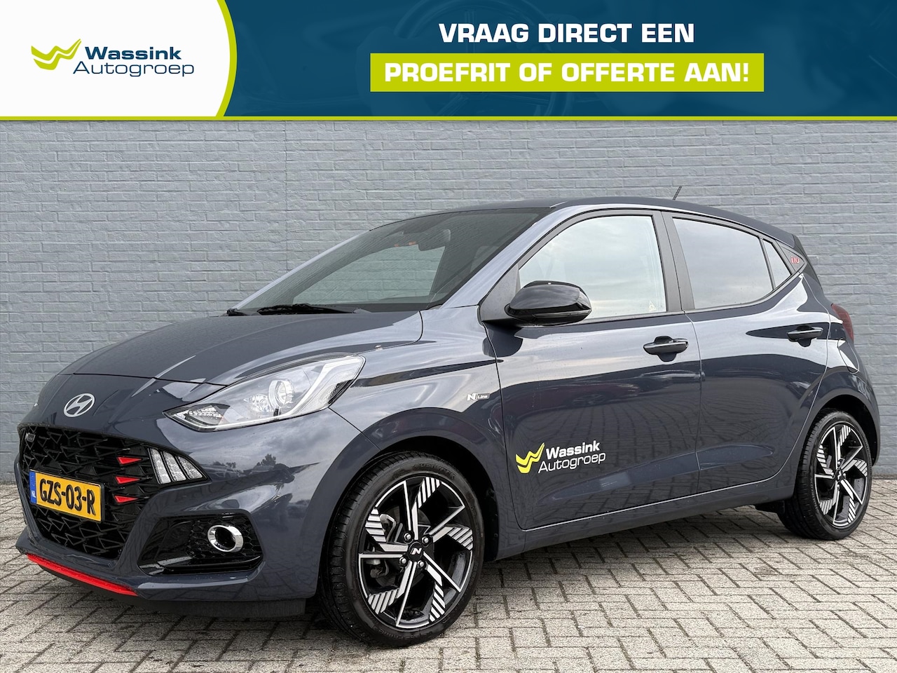 Hyundai i10 - New 1.0 T-GDI 90pk N Line I 5 zits I Navigatie I Stoel & Stuurverwarming | Climate Control - AutoWereld.nl
