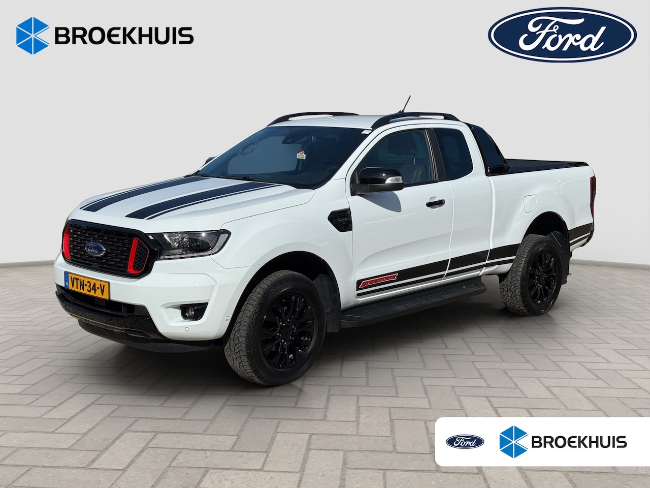 Ford Ranger - 2.0 EcoBlue Wildtrak Supercab | Leder | Adap. Cruise | Camera | Navi AUTOMATIC - AutoWereld.nl