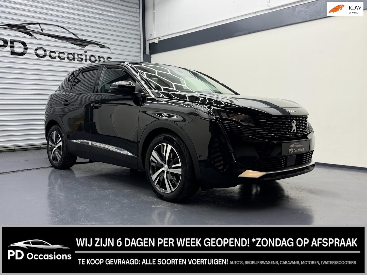Peugeot 3008 - 1.6 Plug-In HYbrid 225PK Allure Pack Business - Camera - Cruise - Clima - AutoWereld.nl