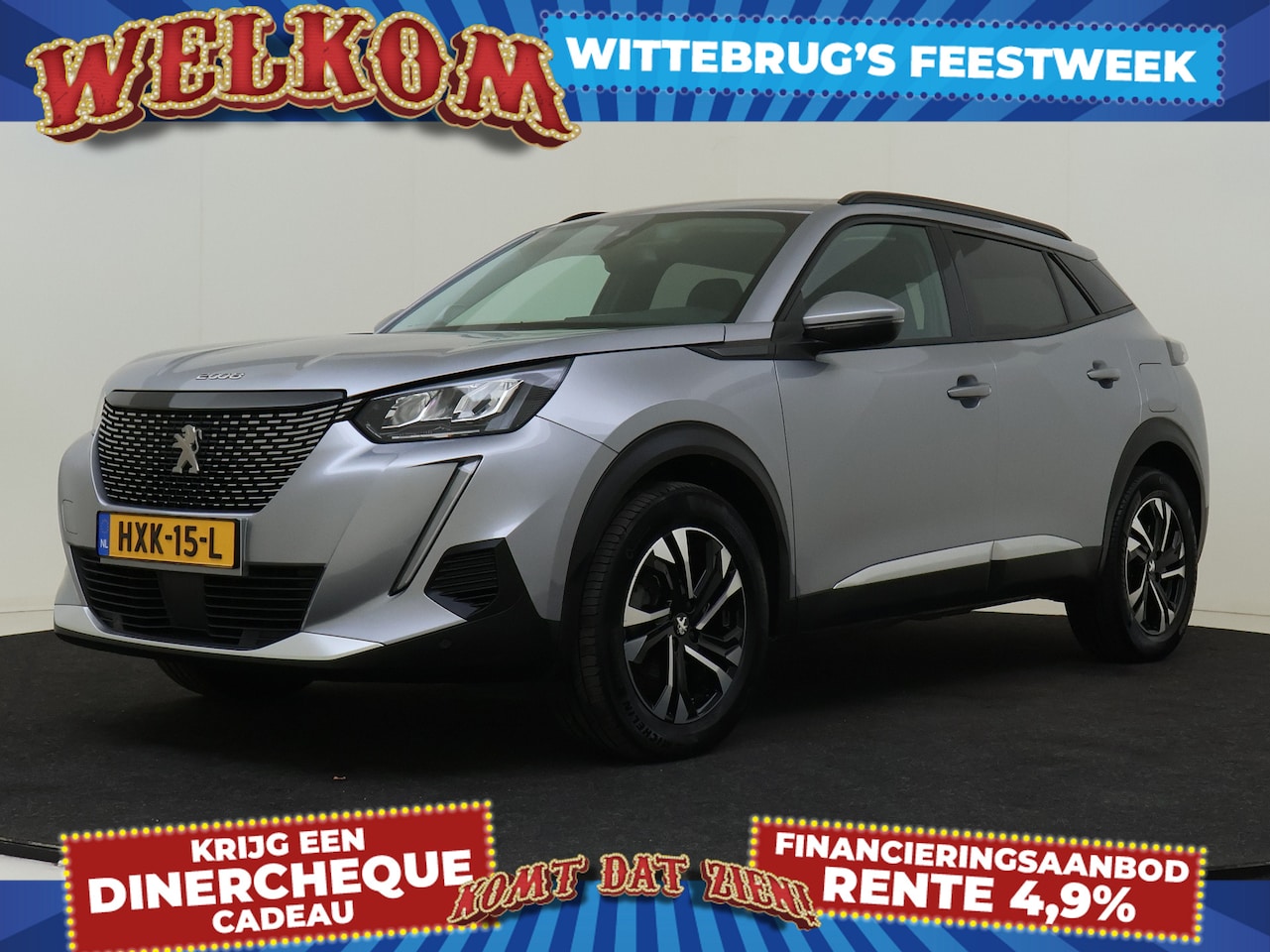 Peugeot 2008 - 1.2 PureTech 100 Allure | Benzine | Handgeschakeld | Zesversnellingsbak | Donker getint gl - AutoWereld.nl