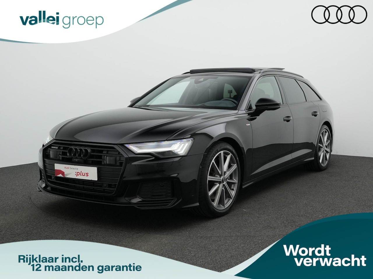 Audi A6 Avant - 50 TFSI e 299 pk S-tronic quattro S edition / S-Line | Panoramadak | Trekhaak | Geheugen-/ - AutoWereld.nl