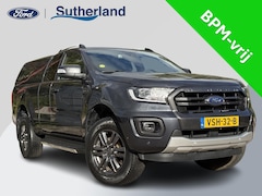 Ford Ranger - 2.0 EcoBlue Wildtrak Supercab | SCI | 214pk Automaat | 3.500kg Trekgewicht | Dichte Opbouw
