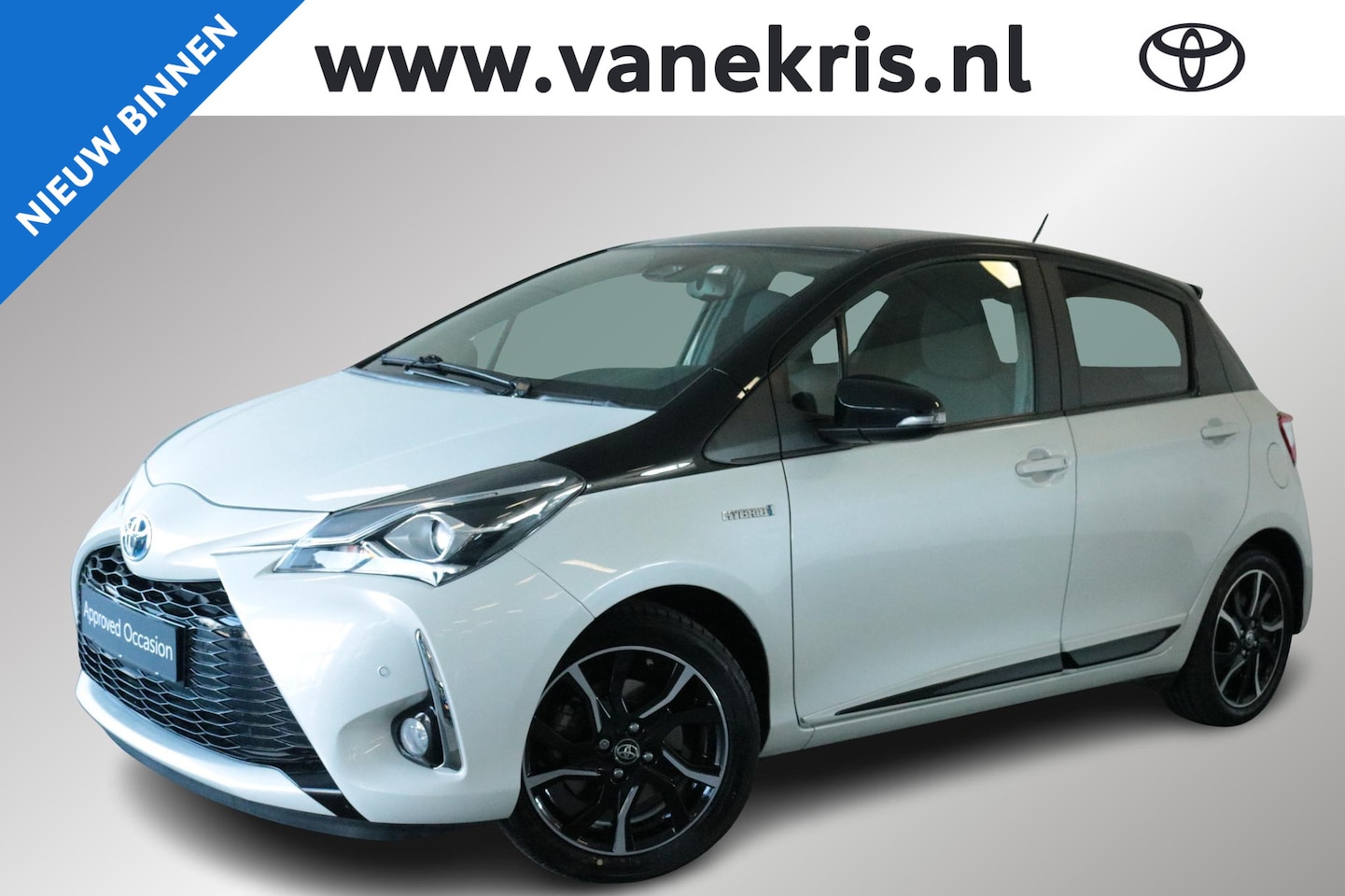 Toyota Yaris - 1.5 Hybrid Bi-Tone 1.5 Hybrid Bi-Tone , Parkeersensoren - AutoWereld.nl