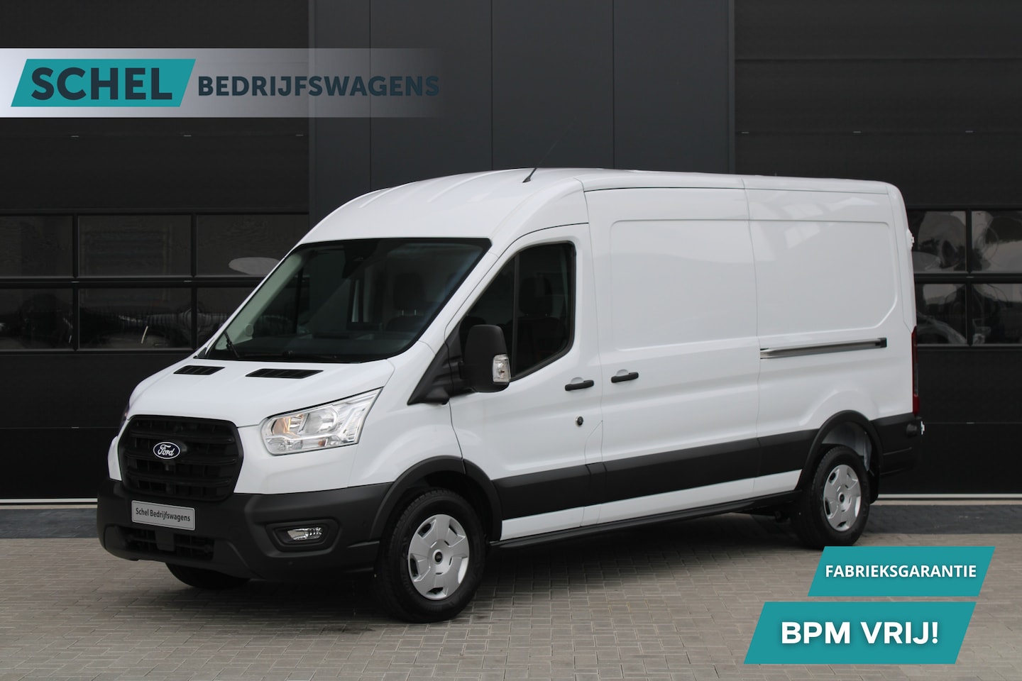 Ford Transit - 350 2.0 TDCI L3H2 Trend 165pk - Facelift - 2x Schuifdeur - 360 Camera - Trekhaak - ACC - S - AutoWereld.nl