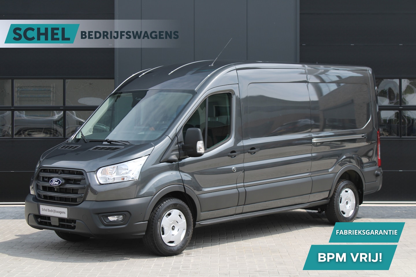 Ford Transit - 350 2.0 TDCI L3H2 Trend 165pk - Facelift - 2x Schuifdeur - 360 Camera - Trekhaak - ACC - S - AutoWereld.nl