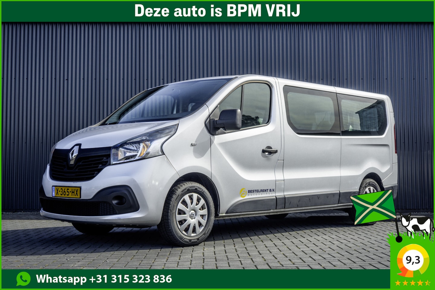 Renault Trafic Passenger - **1.6 dCi 8-Pers L2H1 | Incl. BPM, BTW vrij | R-Link | Navi | Airco | Cruise | PDC | MF St - AutoWereld.nl