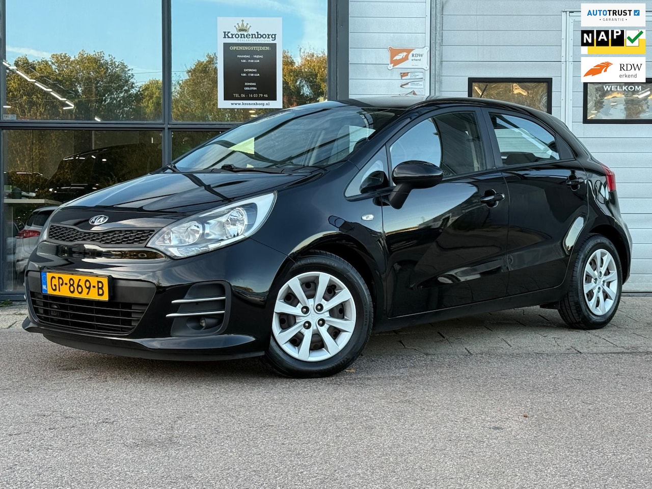 Kia Rio - 1.2 CVVT ExecutiveLine 1.2 CVVT ExecutiveLine, NAP, CRUISECR, APK - AutoWereld.nl