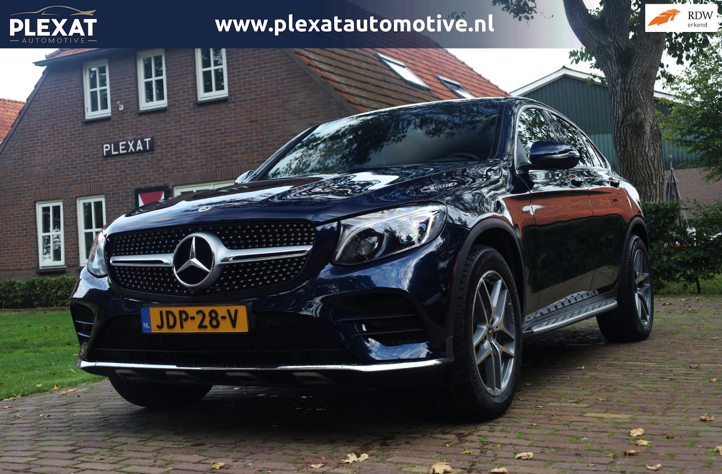Mercedes-Benz GLC-klasse Coupé - 350e 4MATIC Business Solution AMG Aut. | Burmester | Schuif-Kanteldak | Full Led | Memory - AutoWereld.nl