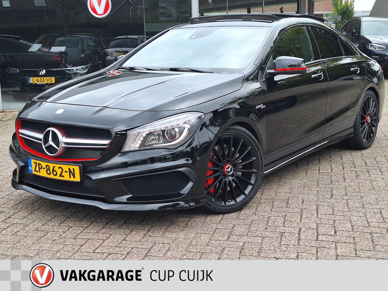 Mercedes-Benz CLA-Klasse - AMG 45 4MATIC Edition 1 Leer/Sportstoelen, stoelen elektrisch/Navi/ Glazen Dak/ - AutoWereld.nl
