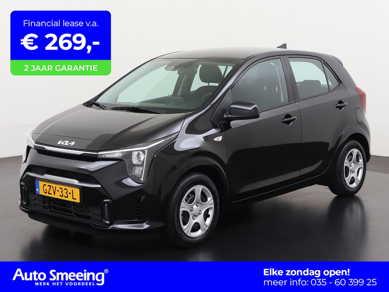 Kia Picanto - 1.0 DPI DynamicLine Automaat | Camera | Digital Cockpit | Navigatie | Carplay | Zondag Ope - AutoWereld.nl