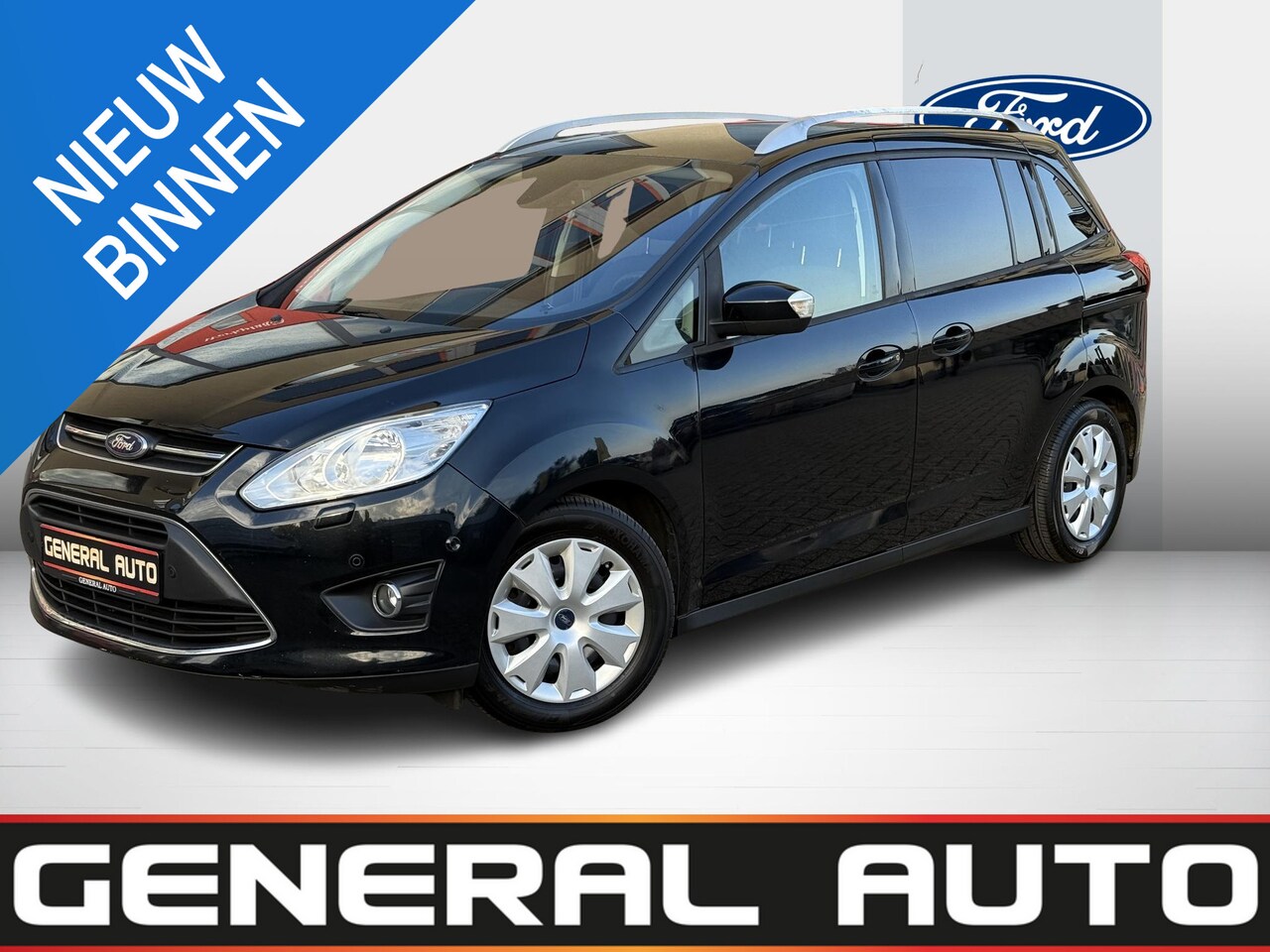 Ford Grand C-Max - 1.0 Titanium 1.0 Titanium, Panorama Dak, Nieuwe DistributieRiem - AutoWereld.nl