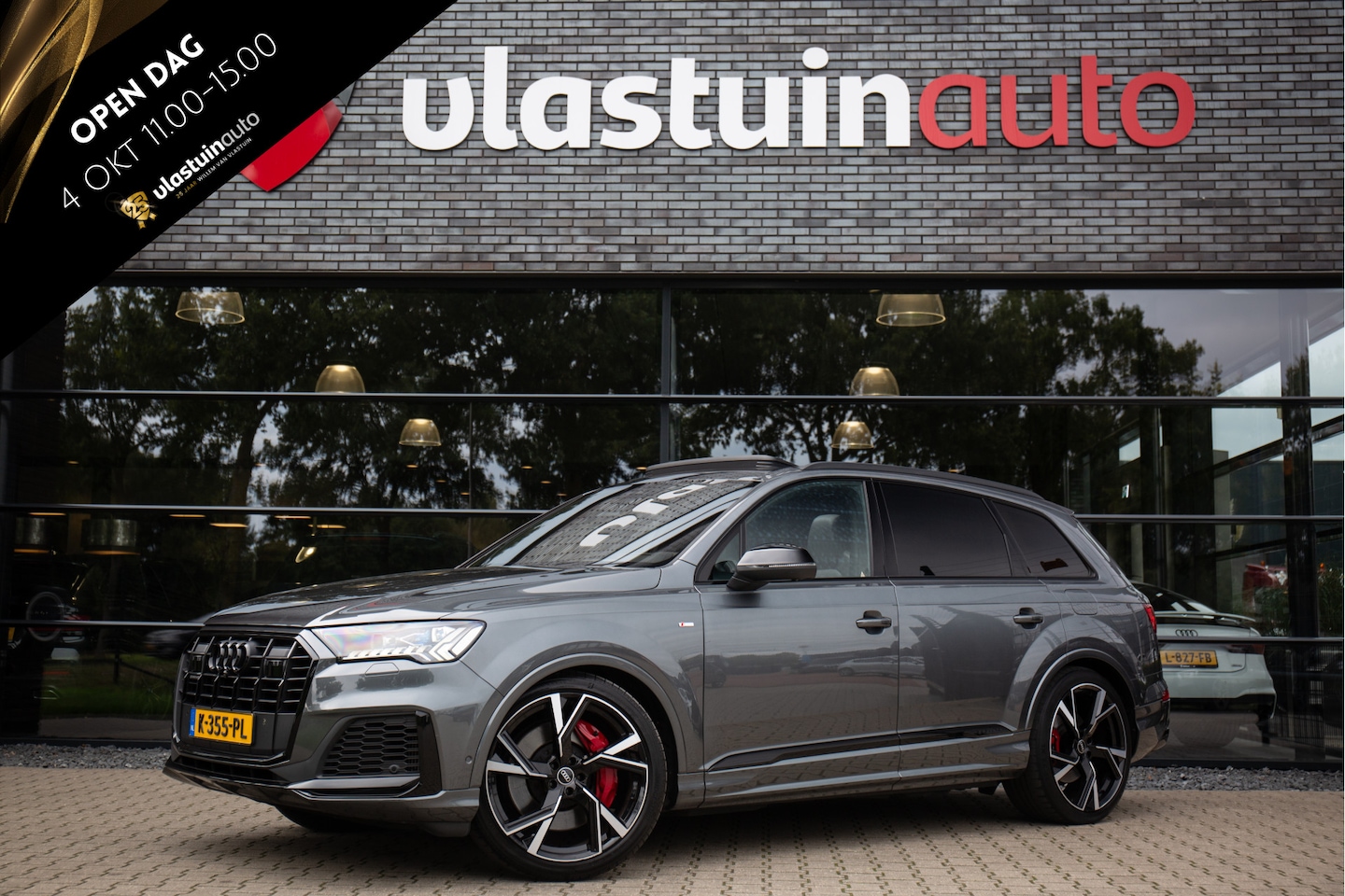 Audi Q7 - 60 TFSI e quattro Competition 60 TFSI e quattro Competition , Panoramadak, Luchtvering, 360°camera, Trekhaak, - AutoWereld.nl