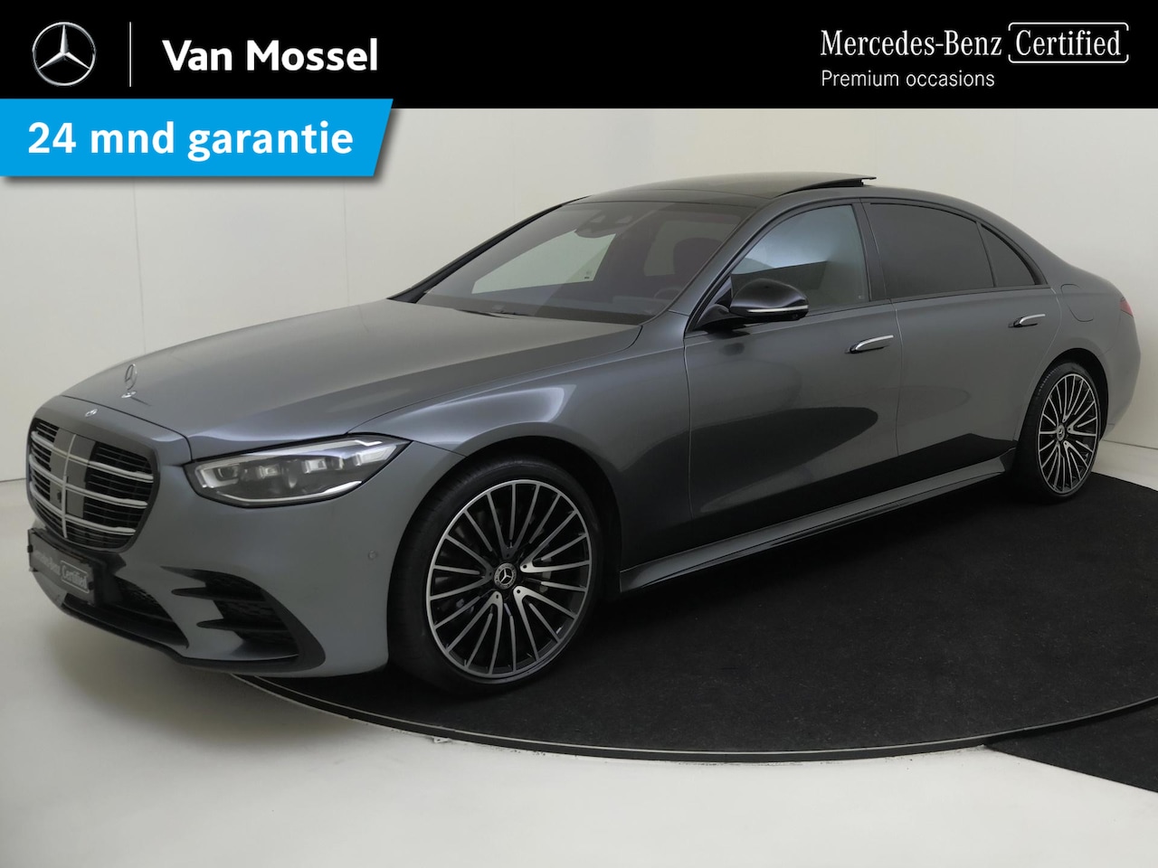 Mercedes-Benz S-klasse - 580 e Lang AMG Line /Panoramadak /HUD /Burmester 3D /Rijassistentiepakket /Achterasbesturi - AutoWereld.nl