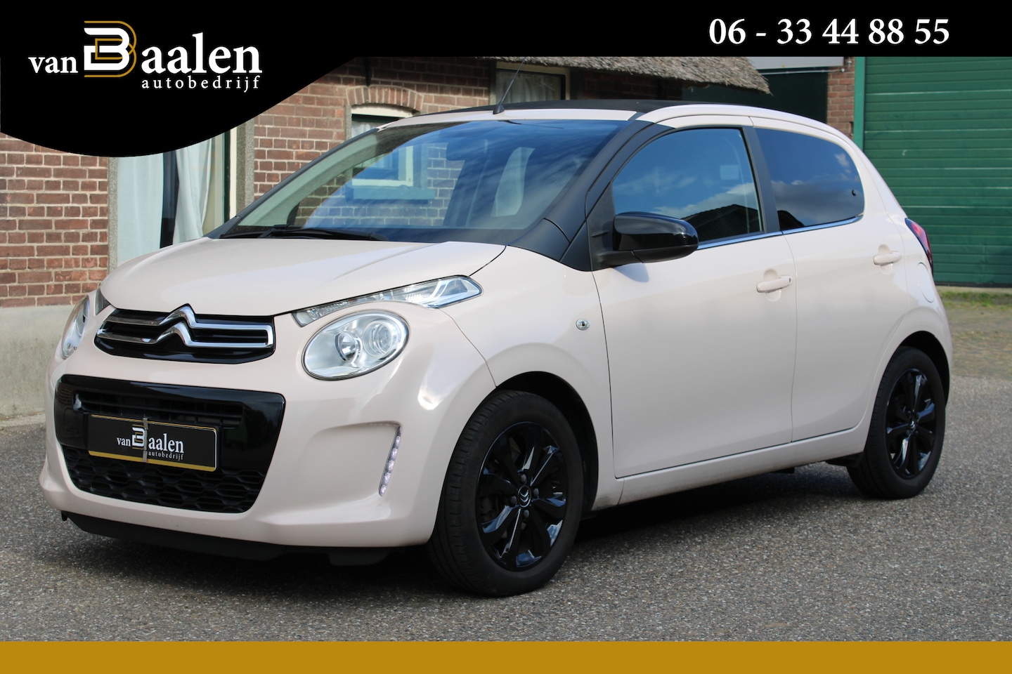 Citroën C1 - 1.0 VTi Airscape Shine NAVI LEER DAK 5-DRS 58000KM!!! - AutoWereld.nl