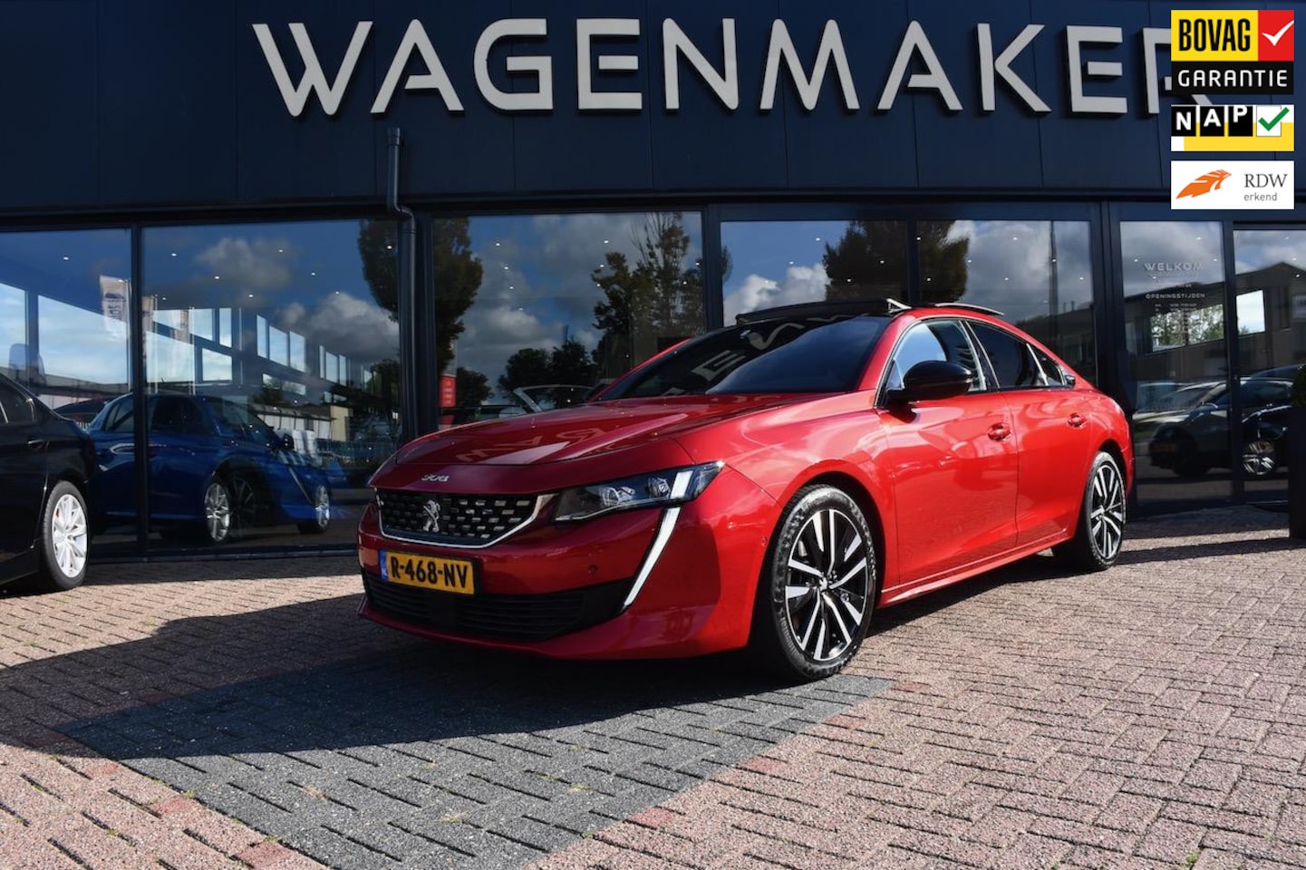 Peugeot 508 - 1.6 HYbrid GT Pack Business AUT|PANO|NAVI|CAMERA - AutoWereld.nl