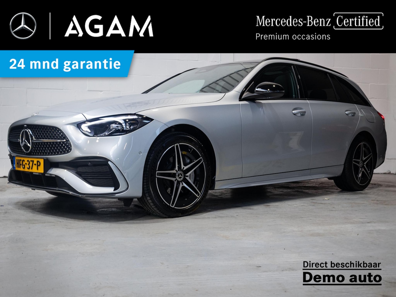 Mercedes-Benz C-klasse Estate - 300 e Star Edition AMG Line Panorama dak - AutoWereld.nl