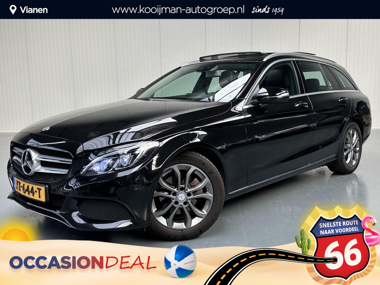 Mercedes-Benz C-klasse Estate - 180 Sport Edition Premium Plus + Panoramadak en elektrische Trekhaak - AutoWereld.nl