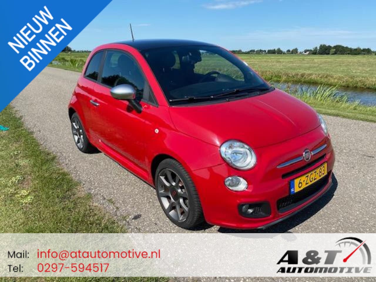 Fiat 500 - 0.9 TwinAir Turbo 500S Automaat/68dkm/airco/ - AutoWereld.nl