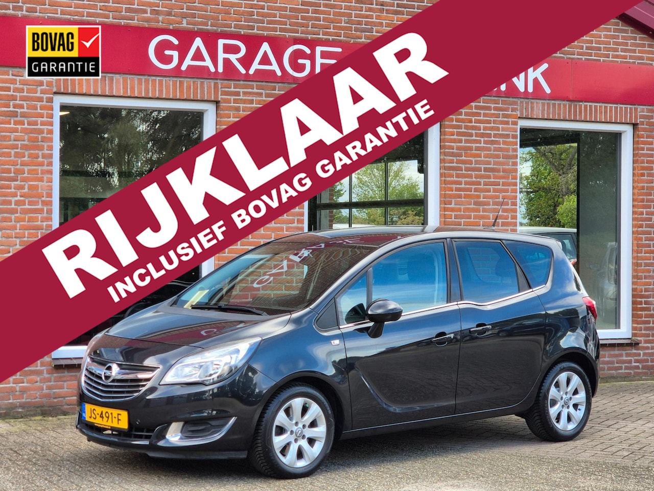 Opel Meriva - 1.4 Turbo Cosmo 140PK 5drs clima, cruise, navi, pdc, lmv RIJKLAAR - AutoWereld.nl