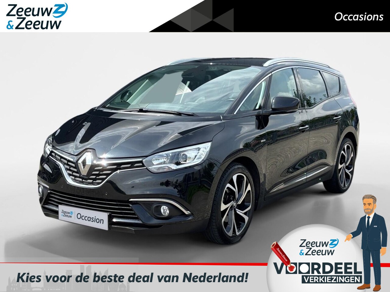 Renault Grand Scénic - 140PK TCe Intens 7p. Automaat | Easy Life Pack | 7 Zitplaatsen | Camera | Apple CarPlay/An - AutoWereld.nl