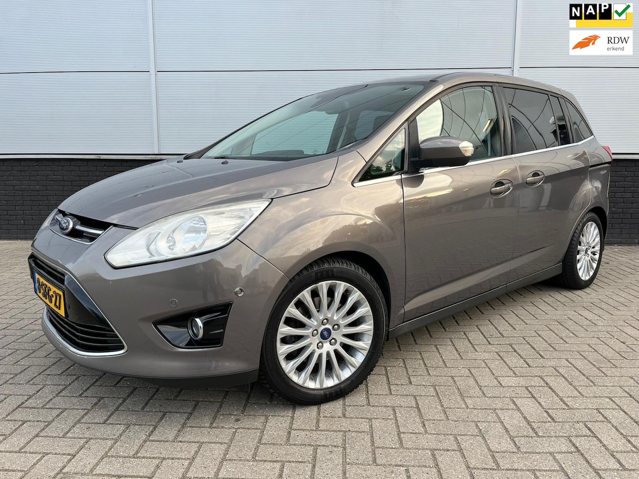 Ford Grand C-Max - 1.6 TDCi Lease Titanium Camera Clima Lm velgen Trekhaak PDC NAP - AutoWereld.nl