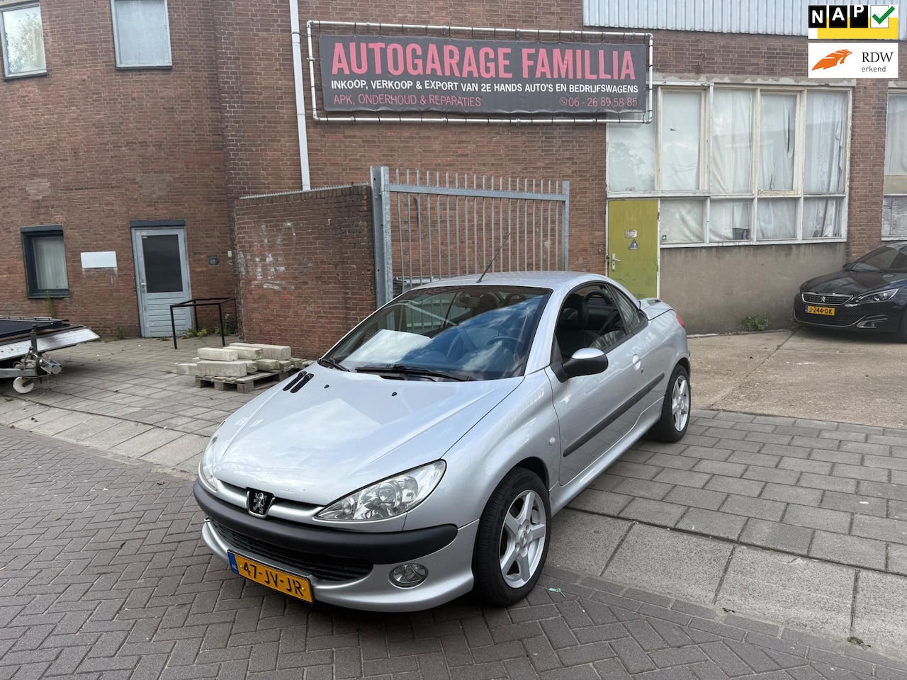Peugeot 206 CC - 1.6-16V CABRIOLET Nieuwe APK - AutoWereld.nl