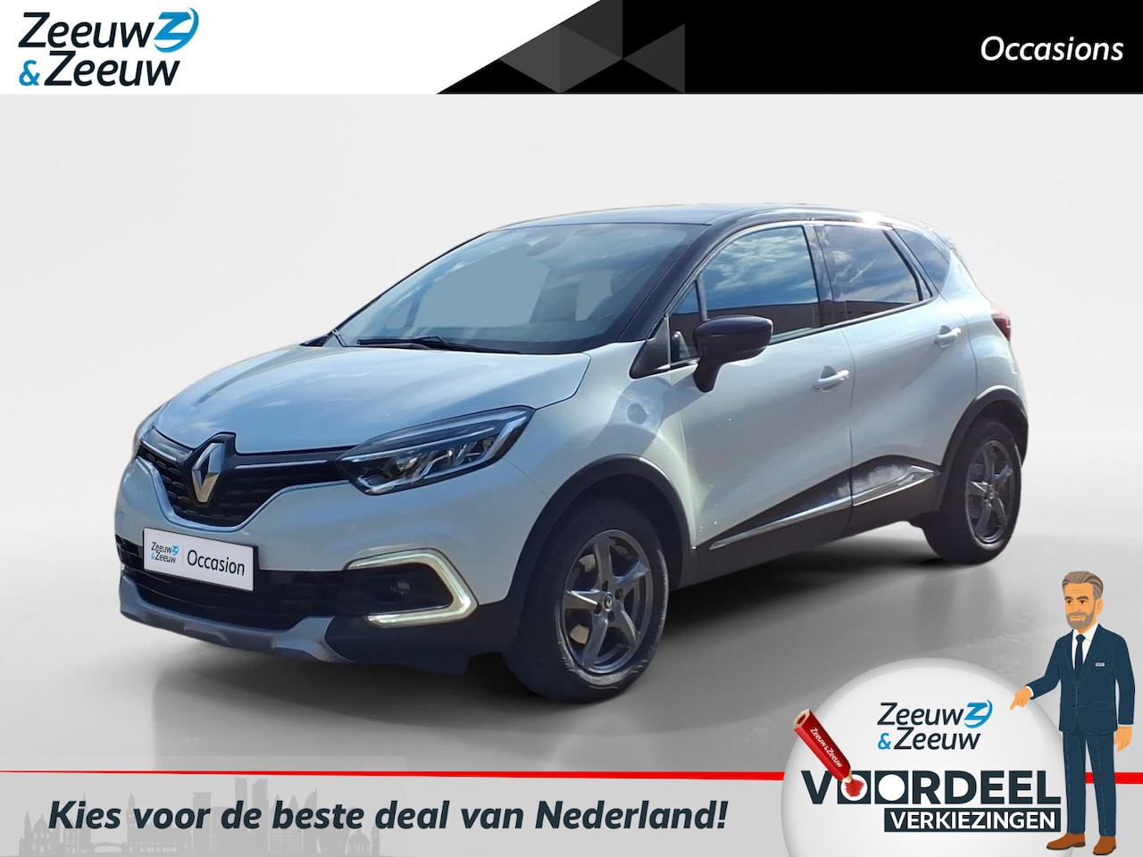 Renault Captur - 1.3 TCe Intens Navigatie | Airco/ECC | Trekaak | stoelverwarming - AutoWereld.nl