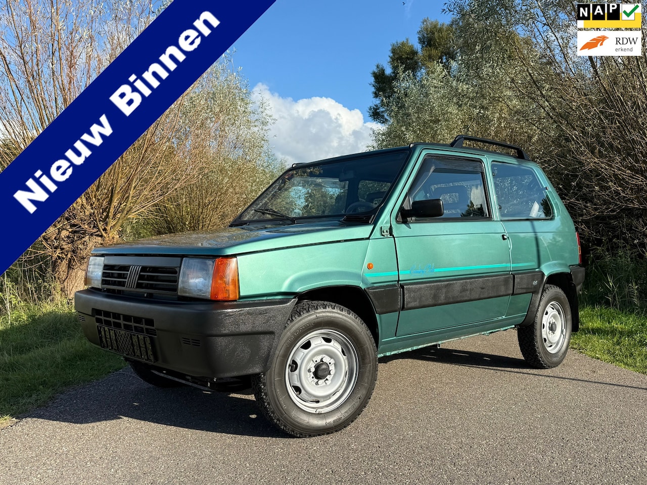 Fiat Panda - 1100 i.e. cat 4x4 Country Club | 1e Eigenaar | - AutoWereld.nl