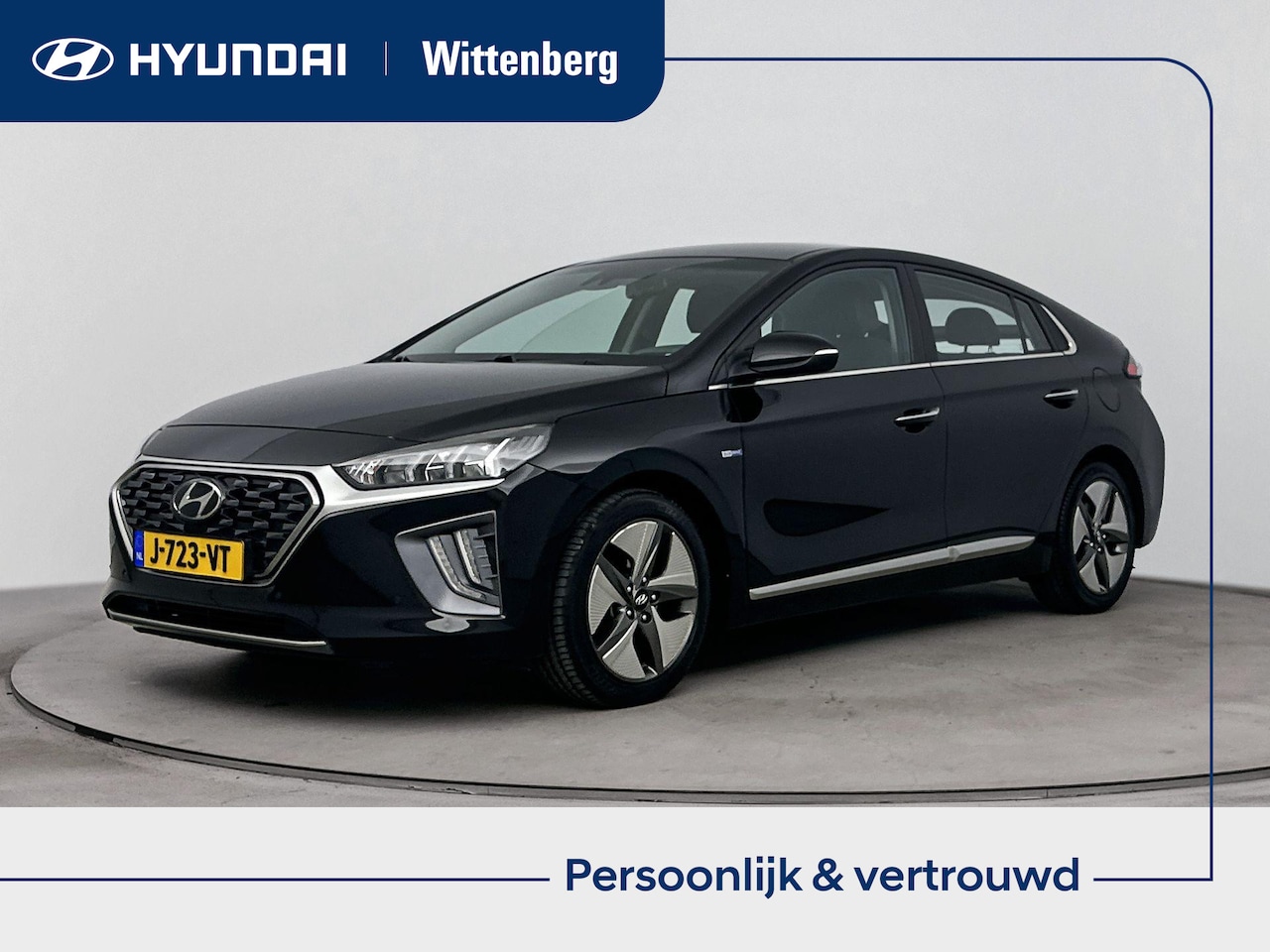 Hyundai IONIQ - 1.6 GDi PREMIUM - PLUS | NAVI | CLIMA | CRUISE | CAMERA | LEDER | PDC | STOEL & STUURVERWA - AutoWereld.nl
