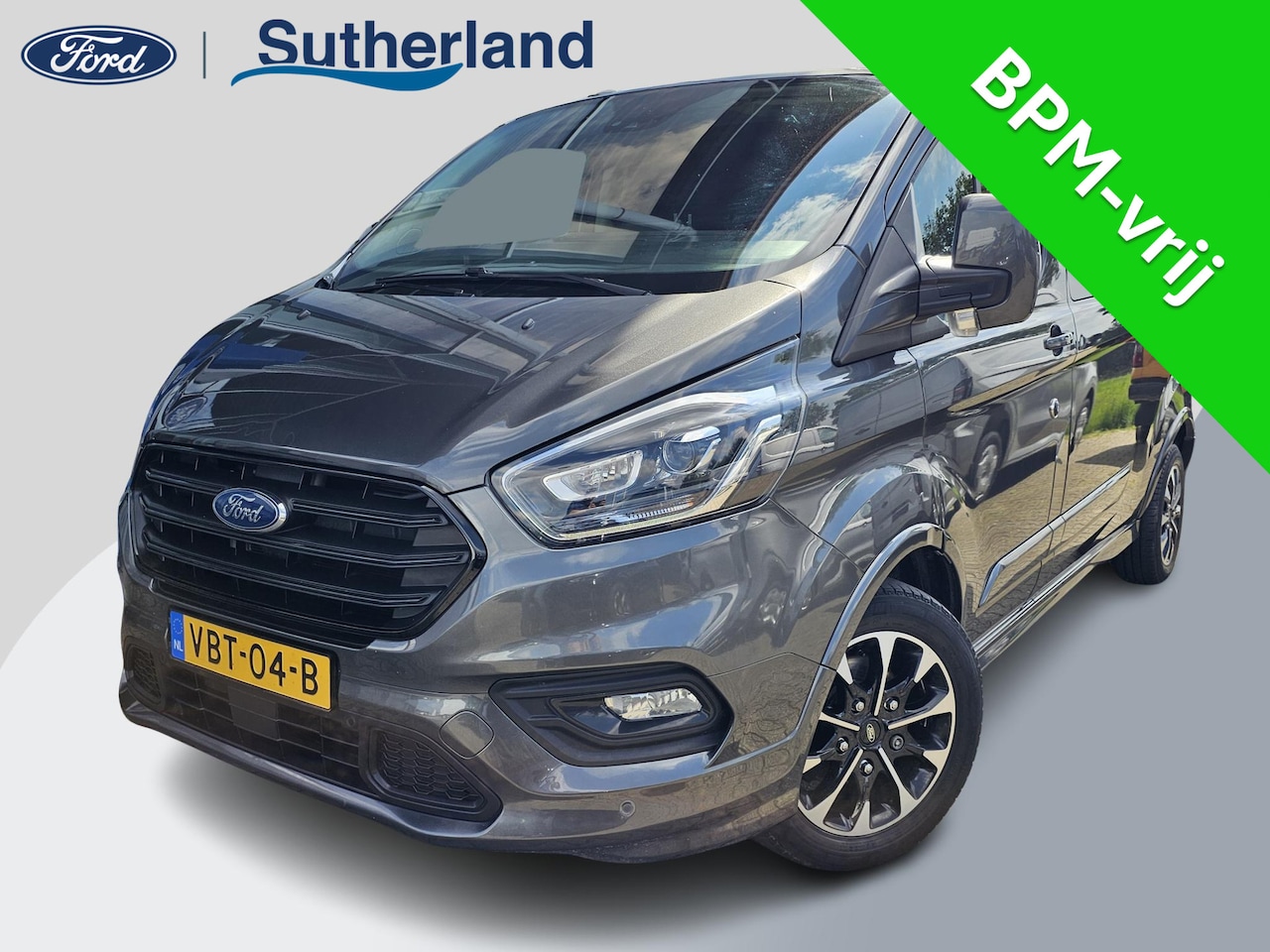 Ford Transit Custom - 320 2.0 TDCI L2H1 Sport 185 pk Automaat | Cruise control | Navigatie | Lane assist | Half - AutoWereld.nl