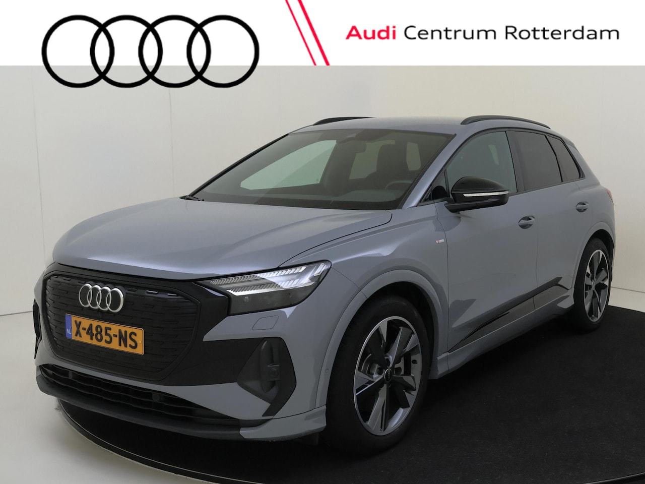 Audi Q4 e-tron - 40 S edition 77 kWh | S-line in- en exterieur | Optiekpakket zwart | Elek. inklapbare buit - AutoWereld.nl