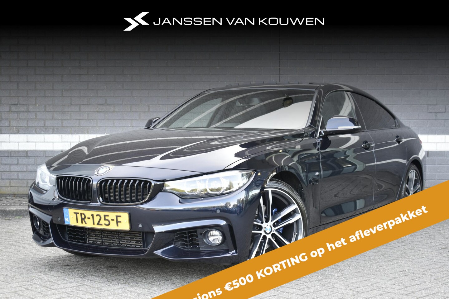 BMW 4-serie Gran Coupé - 418i High Executive / M-Sport / Schuifdak / Sportstoelen / Stoelverwarming - AutoWereld.nl