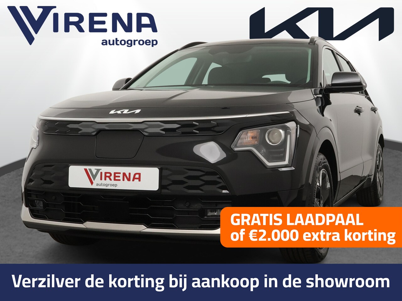 Kia Niro EV - DynamicLine 64.8 kWh - Navigatie - Apple Carplay/Android Auto - Parkeersensoren voor en ac - AutoWereld.nl