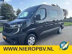 Renault Master - T35 2.0DCI 170PK L2H2 Dubbelcabine Airco Navi Cruisecontrol Trekhaak NIEUW prijs is ex bpm