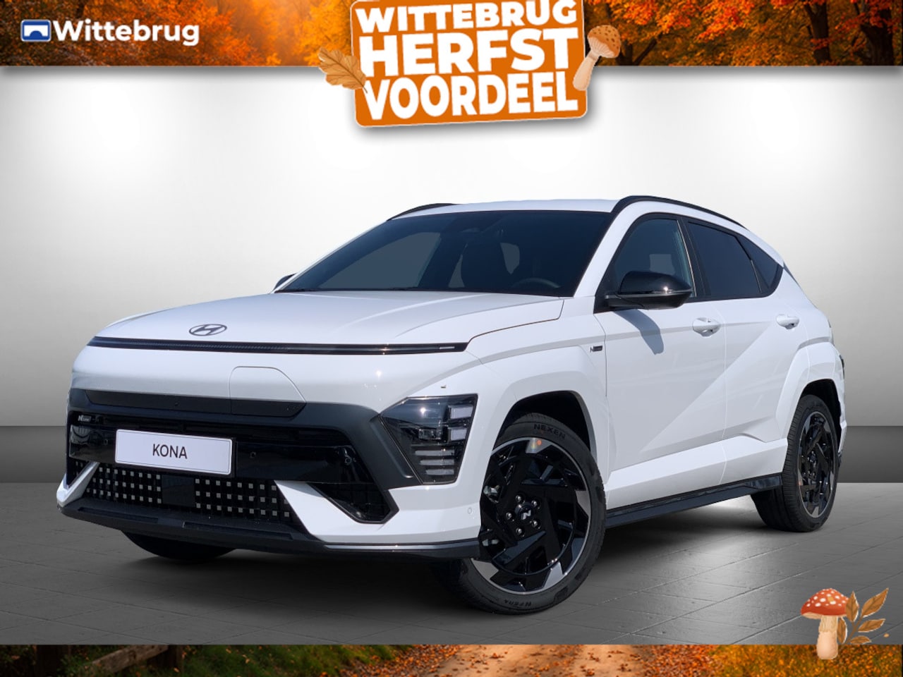 Hyundai Kona Electric - N Line 65.4 kWh Volledig Elektrisch met Navigatie, Lederen bekleding en Stoelverwarming Ui - AutoWereld.nl